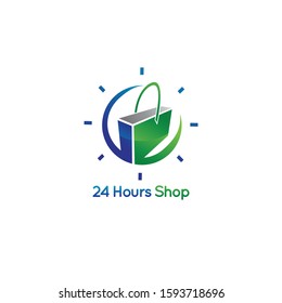 logo of 24 hours store