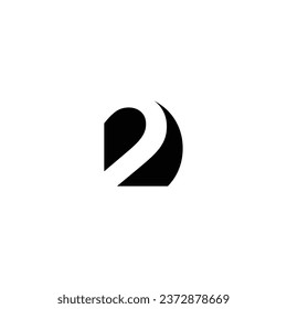 Logo 2D design 2D vektor illustration brand identity