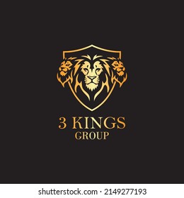 A Logo With 3 Lions Head