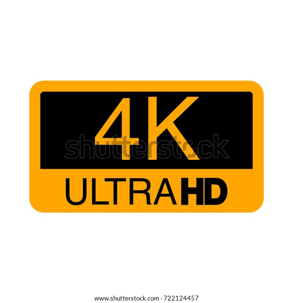 Logo 4k Ultra Hd Vector Illustration Stock Vector Royalty Free