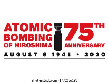 Logo For The 75th Anniversary Of Atomic Bombing Of Hiroshima