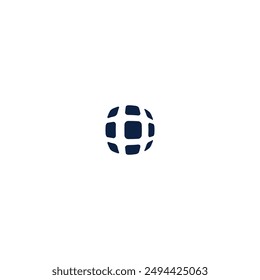 logo 9 dots modern iconic