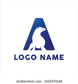 Logo A, Illustration Animal Seal