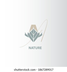 logo aa nature, a logo that combines nature and letters