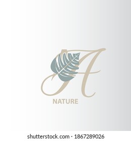 logo aa nature, a logo that combines nature and letters
