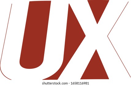 Logo abbreviation of User experience