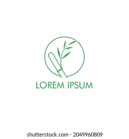 Logo about bamboo, can be printed on various media, because it is made with high resolution 
