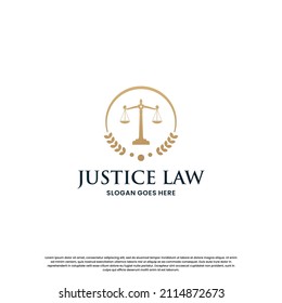 logo about justice lawyer. law logo design inspiration