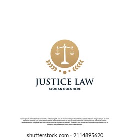 logo about justice lawyer. law logo design inspiration