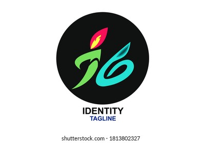 The logo about Nature is a combination of the Letters J and G.