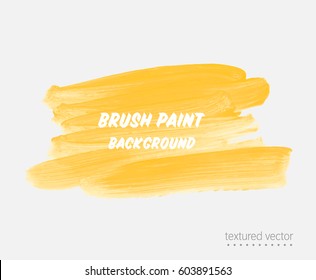 Logo abstract background brush paint acrylic texture design poster illustration vector. Perfect watercolor design for headline, logo and sale banner. 