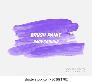 Logo abstract background brush paint acrylic texture design poster illustration vector. Perfect watercolor design for headline, logo and sale banner. 