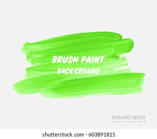 Logo abstract background brush paint acrylic texture design poster illustration vector. Perfect watercolor design for headline, logo and sale banner. 