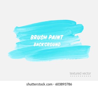 Logo abstract background brush paint acrylic texture design poster illustration vector. Perfect watercolor design for headline, logo and sale banner. 
