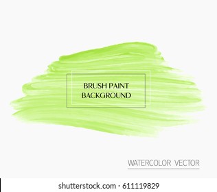 Logo abstract background brush paint acrylic texture design poster illustration vector. Perfect watercolor design for headline, logo and sale banner. 