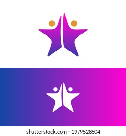 logo abstract for business technology, computer, media, art, internet, network, startup, product, retail, software developer, service industry. ready for print and digital