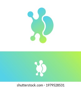 Logo abstrakt für Business-Technologie, Computer, Medien, Kunst, Internet, Netzwerk, Start, Produkt, Retail, Software-Entwickler, Service-Industrie. bereit für Print und Digital