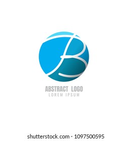 logo abstract. Business. Vector illustration on white background. symbol