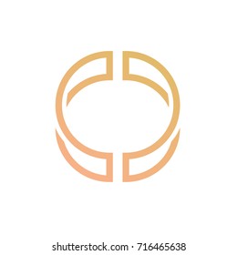 logo abstract circle vector eps 10