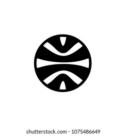 logo abstract circle vector template