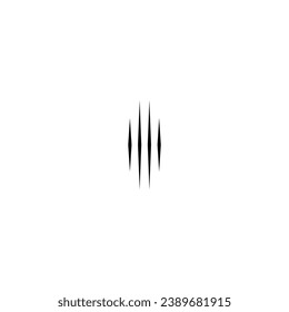 Logo abstract design accounting data digital management sign