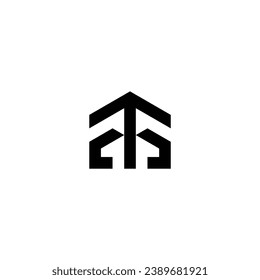 Logo abstract design building property symbols
