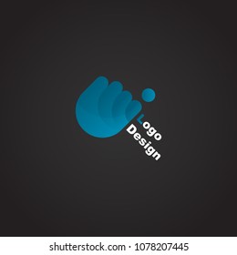Logo Abstract Design freestyle Creative.
