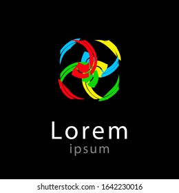 Logo Abstract Design. Vector logo template