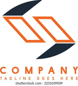 Logo abstract geometric design vector template. Letter Z Logotype icon Digital Technology style.