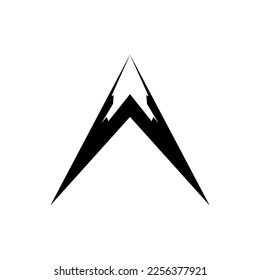 Una plantilla de ilustración de icono abstracto de logotipo