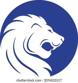 logo abstract modern for lion 