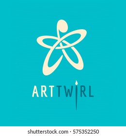 logo abstract people