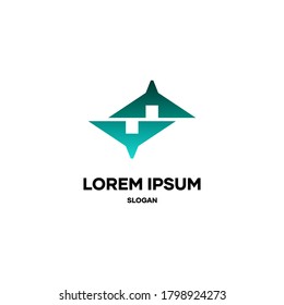 Logo in abstrakter Form, schönes Logo-Design und leicht zu merken