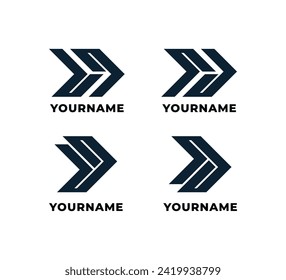 logo abstract with some letters U, N, Y and more