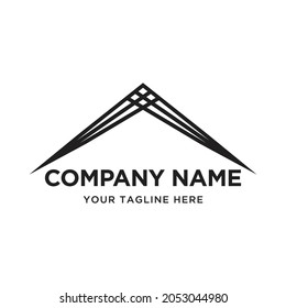 Logo Abstract Triangle simple design