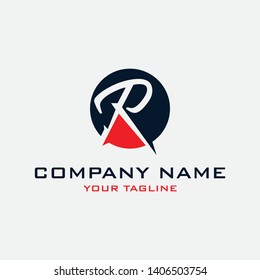 logo, abstract, Vintage old style logo icon monogram. Letter R logo. Royal hotel