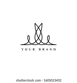 logo abstract,organic,leaf logo abstract.vector background,logo abstract organic line