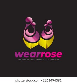 Logo is adaptable for w patterns, wedding couple network, wedding interior, mother child love, events brand and mostly coverage for women organization concept.