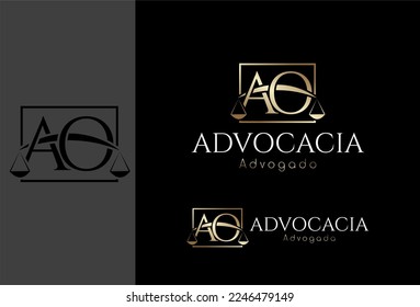 Logo, Advocacy logo based on the initial letter ao