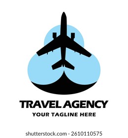 logo of airplane in the sky