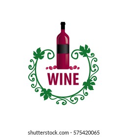 logo alcoholic beverage, wine