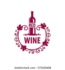 logo alcoholic beverage, wine