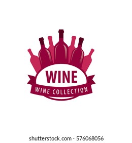 Vector Artistic Hand Drawn Wine Logo Stock Vector (Royalty Free) 509243992