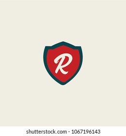 Logo Alphabet R combination