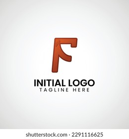 Logo of alphabets initial gradient colorful icon symbol design, vector illustration.