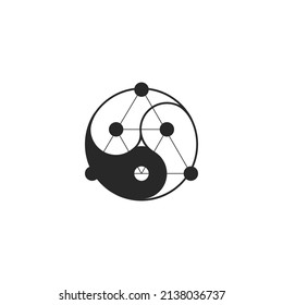 The logo is an ambigram of a three-headed bird. Baloon Gas and unique.