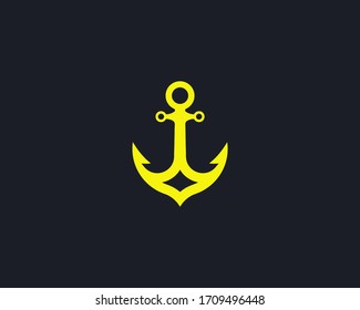 The Logo of an anchor