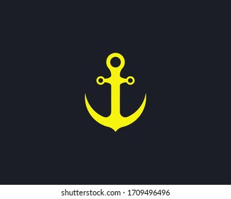 The Logo of an anchor