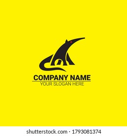 logo animal flat logo for business, corp, wildlife 
animal conservation