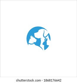 logo animal icon templet vector